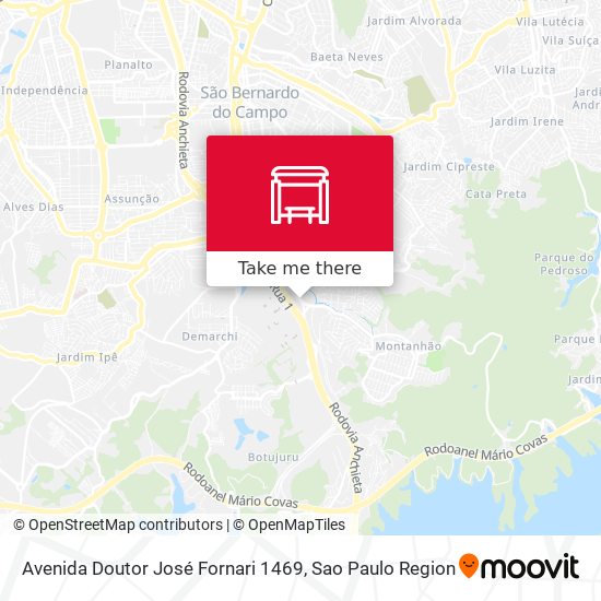 Avenida Doutor José Fornari 1469 map