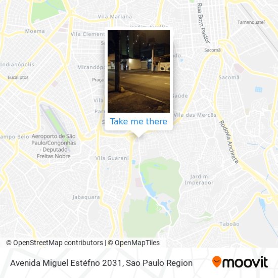 Avenida Miguel Estéfno 2031 map