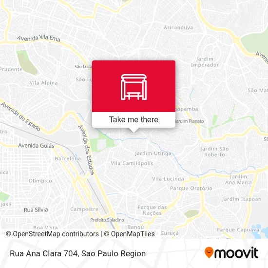 Rua Ana Clara 704 map