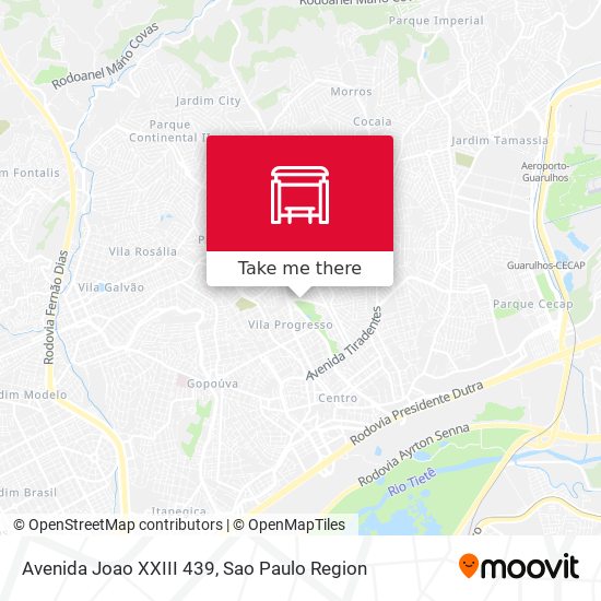 Avenida Joao XXIII 439 map