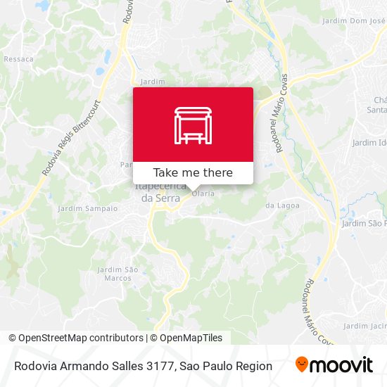 Rodovia Armando Salles 3177 map