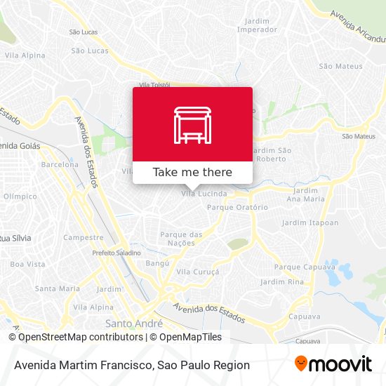 Avenida Martim Francisco map