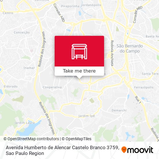 Avenida Humberto de Alencar Castelo Branco 3759 map