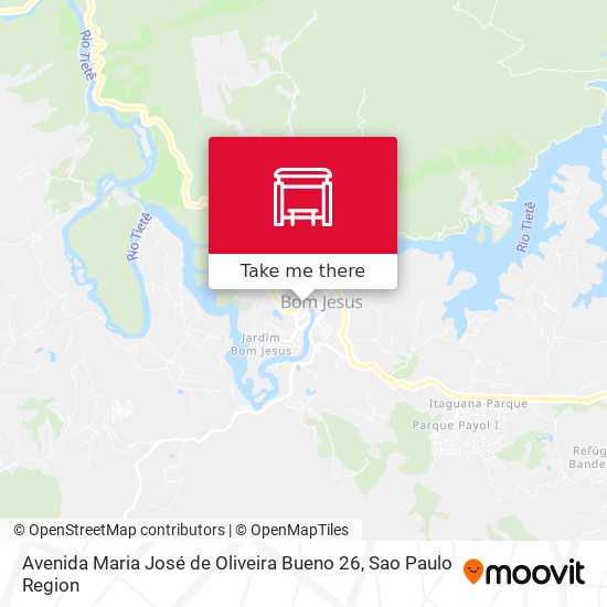 Avenida Maria José​ de Oliveira Bueno 26 map