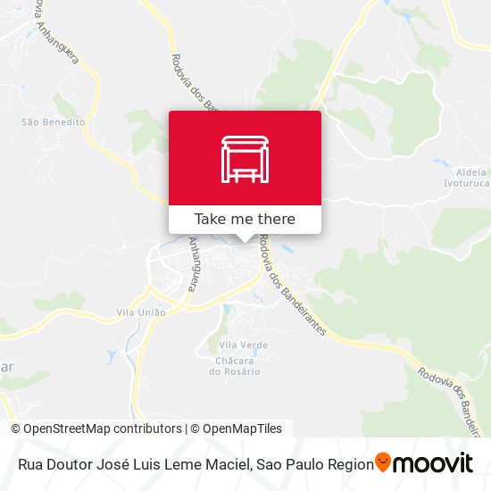 Rua Doutor José Luis Leme Maciel map