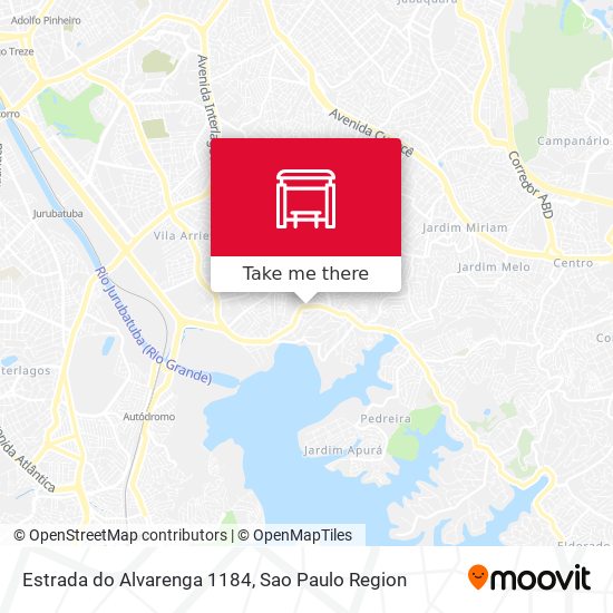 Estrada do Alvarenga 1184 map
