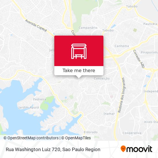 Rua Washington Luiz 720 map