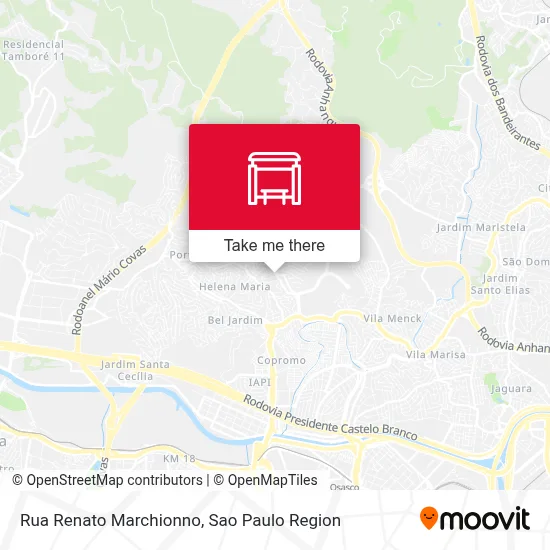 Rua Renato Marchionno map