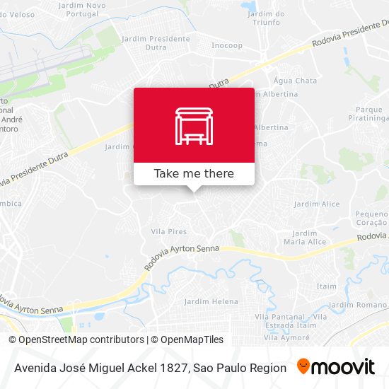Avenida José Miguel Ackel 1827 map