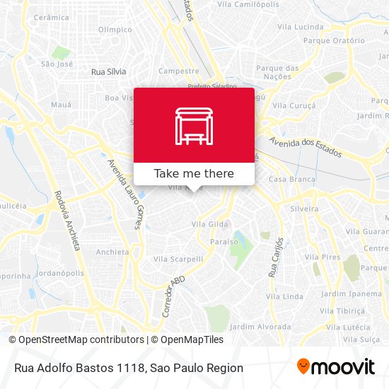 Rua Adolfo Bastos 1118 map