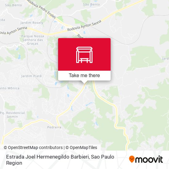 Estrada Joel Hermenegildo Barbieri map