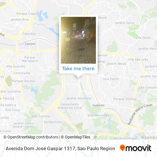 Avenida Dom José Gaspar 1317 map
