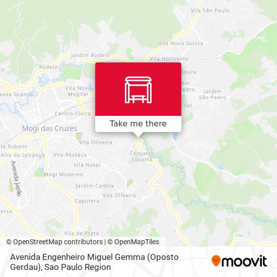 Avenida Engenheiro Miguel Gemma (Oposto Gerdau) map