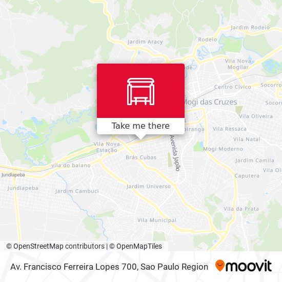 Av. Francisco Ferreira Lopes 700 map