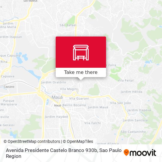 Avenida Presidente Castelo Branco 930b map