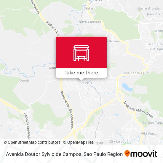 Avenida Doutor Sylvio de Campos map