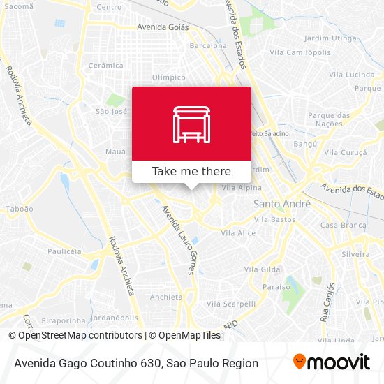 Avenida Gago Coutinho 630 map