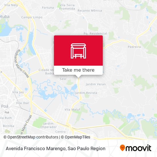 Avenida Francisco Marengo map
