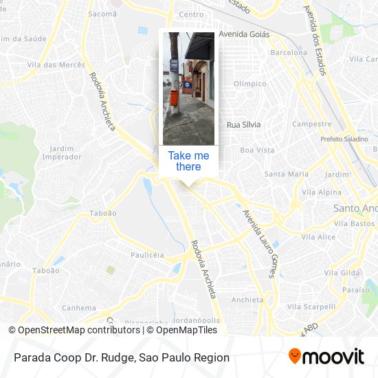 Avenida Doutor Rudge Ramos 508 map
