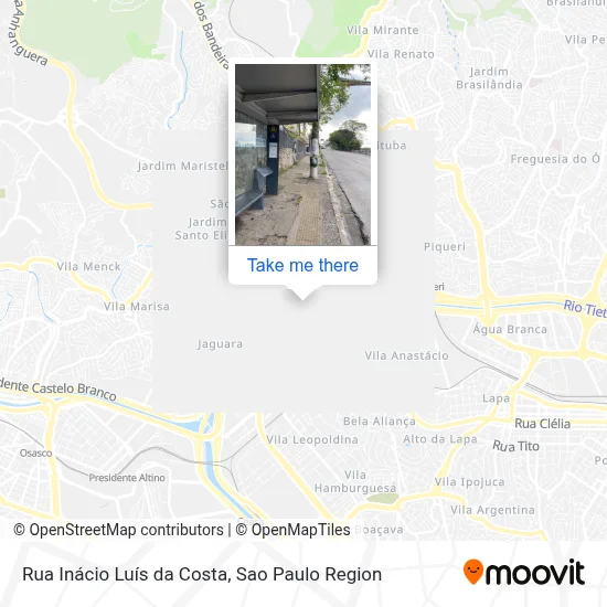 Rua Inácio Luís da Costa map