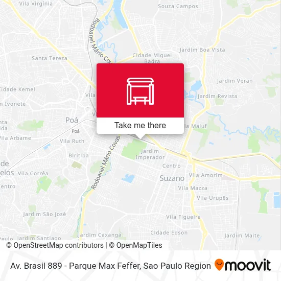 Av. Brasil 889 - Parque Max Feffer map