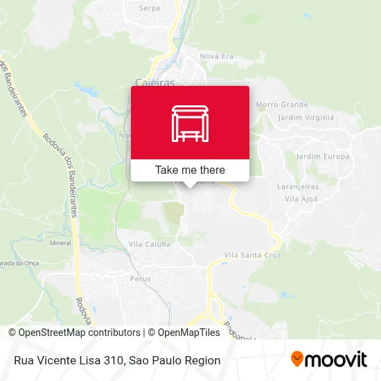 Rua Vicente Lisa 310 map