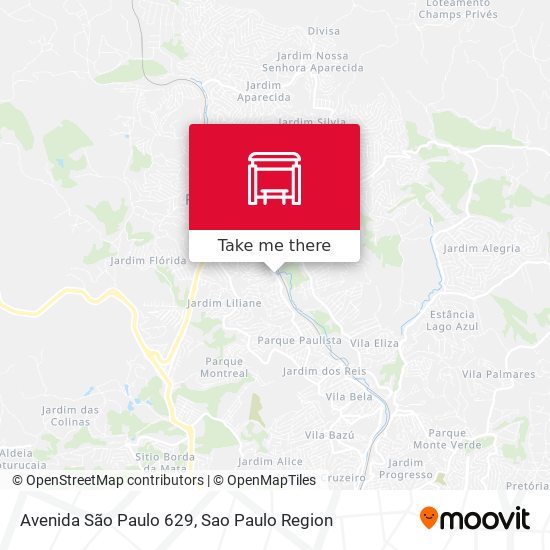 Avenida São Paulo 629 map