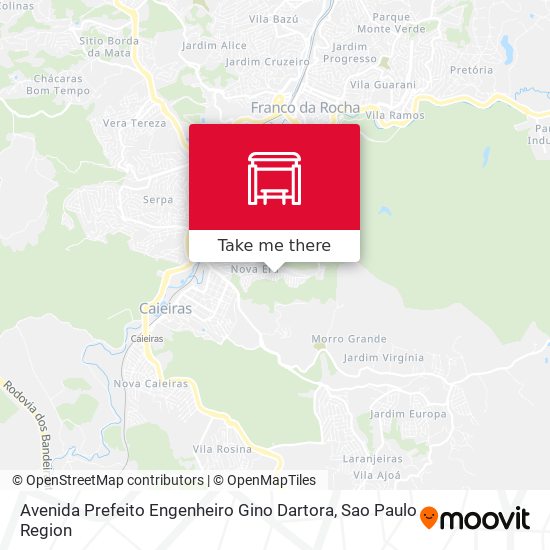 Avenida Prefeito Engenheiro Gino Dartora map