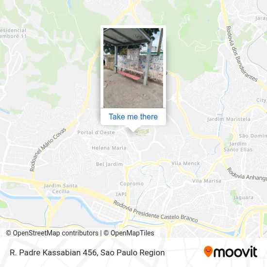 R. Padre Kassabian 456 map