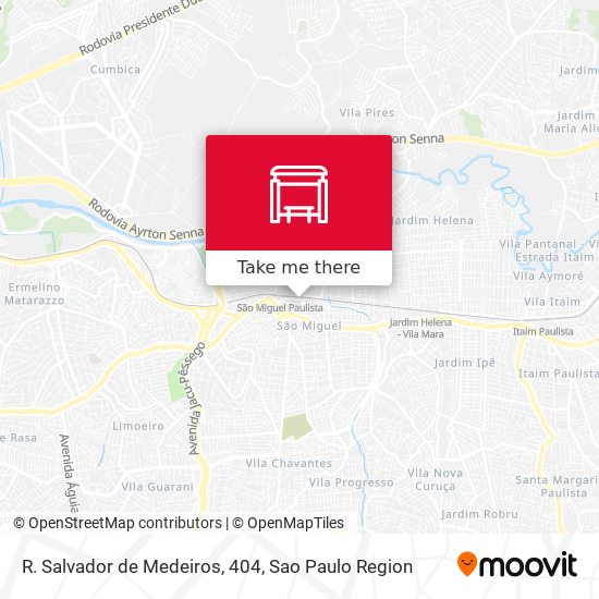R. Salvador de Medeiros, 404 map