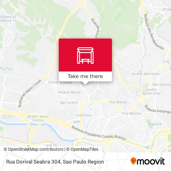 Rua Dorival Seabra 304 map