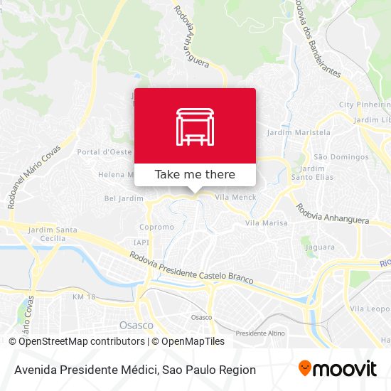 Avenida Presidente Médici map