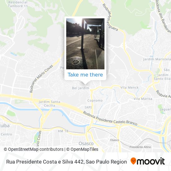 Rua Presidente Costa e Silva 442 map