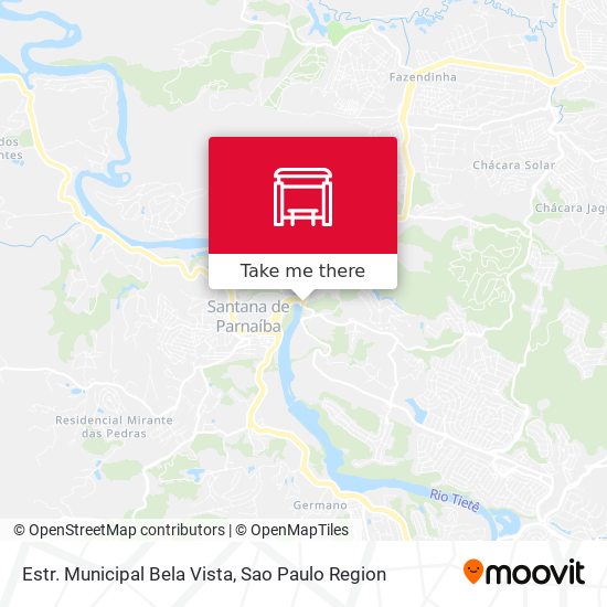 Estr. Municipal Bela Vista map