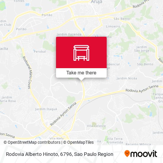 Rodovia Alberto Hinoto, 6796 map