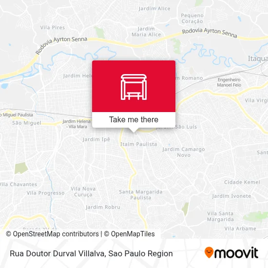 Rua Doutor Durval Villalva map