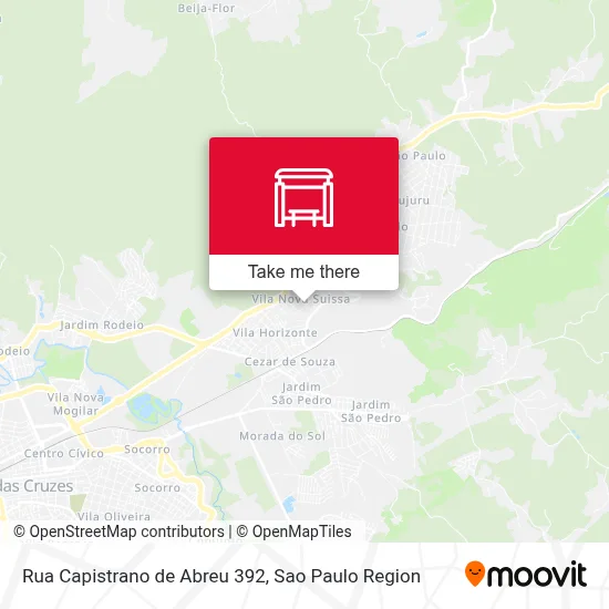 Rua Capistrano de Abreu 392 map