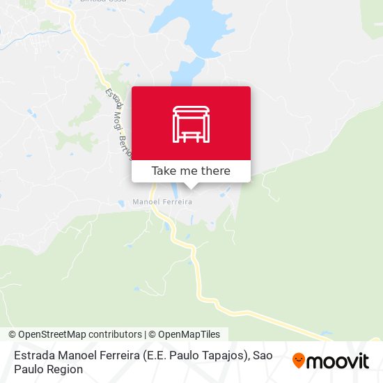 Estrada Manoel Ferreira (E.E. Paulo Tapajos) map