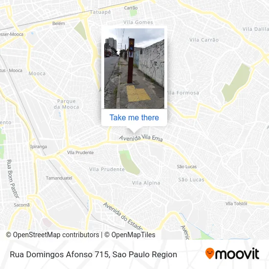 Rua Domingos Afonso 715 map