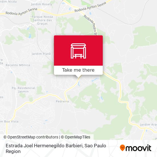 Estrada Joel Hermenegildo Barbieri map