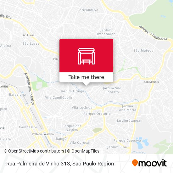 Rua Palmeira de Vinho 313 map