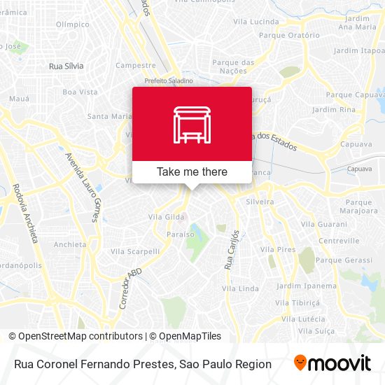 Rua Coronel Fernando Prestes map
