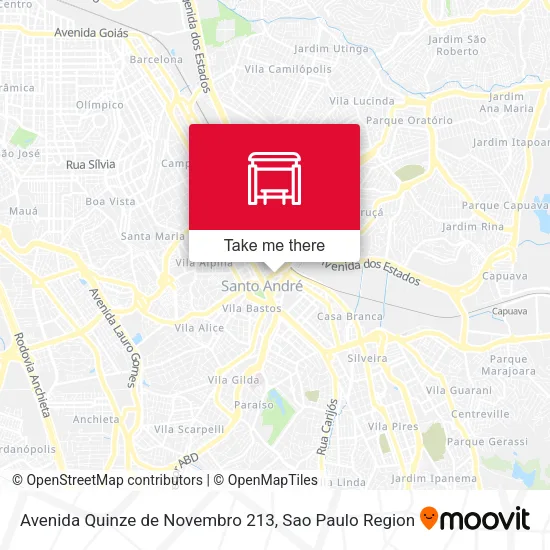 Avenida Quinze de Novembro 213 map