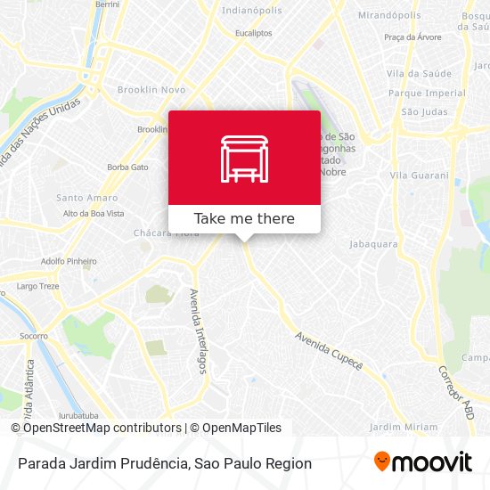 Parada Jardim Prudência map