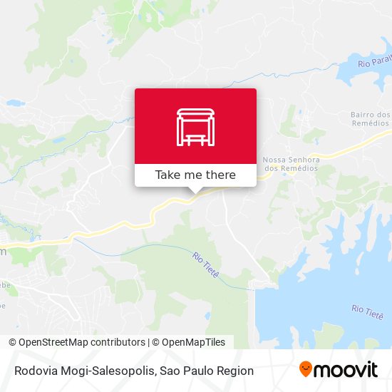 Rodovia Mogi-Salesopolis map