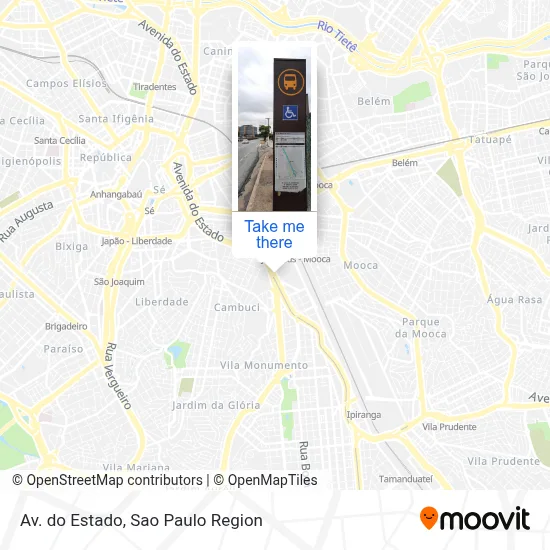 Av. do Estado map