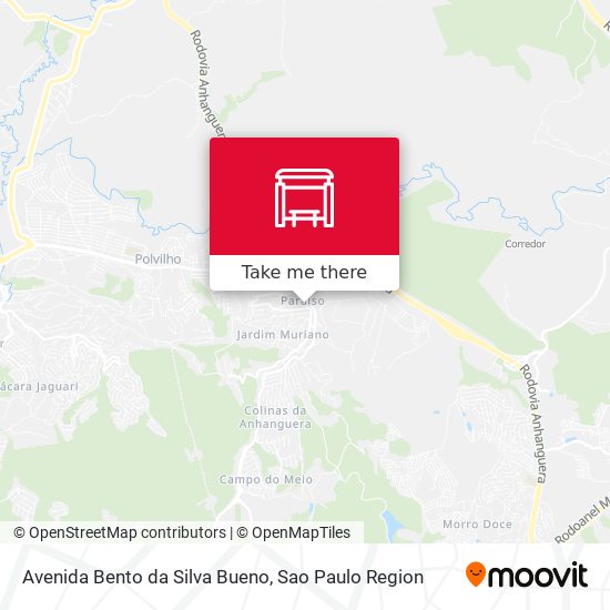 Avenida Bento da Silva Bueno map