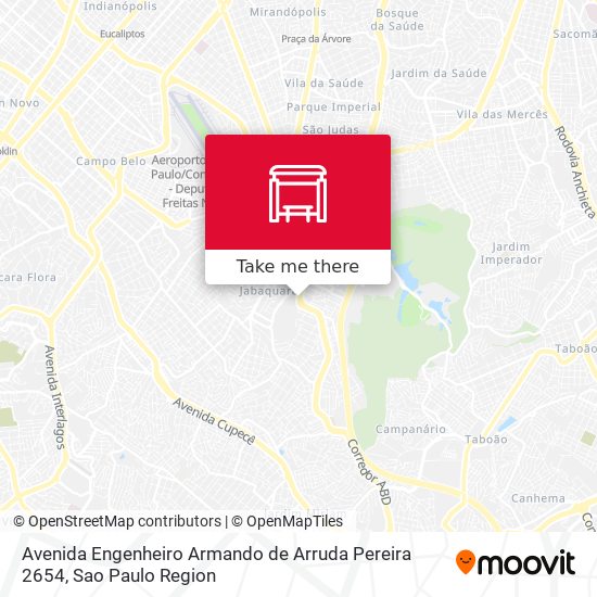 Avenida Engenheiro Armando de Arruda Pereira 2654 map