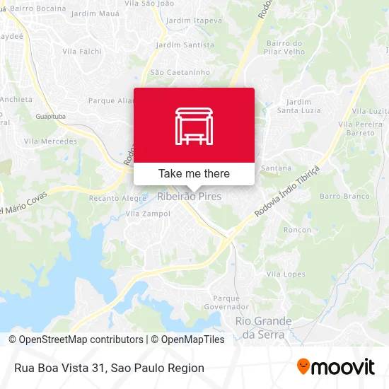 Rua Boa Vista 31 map