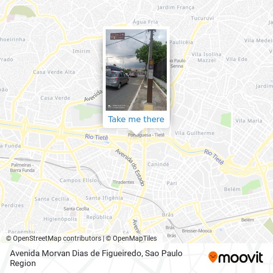 Avenida Morvan Dias de Figueiredo map